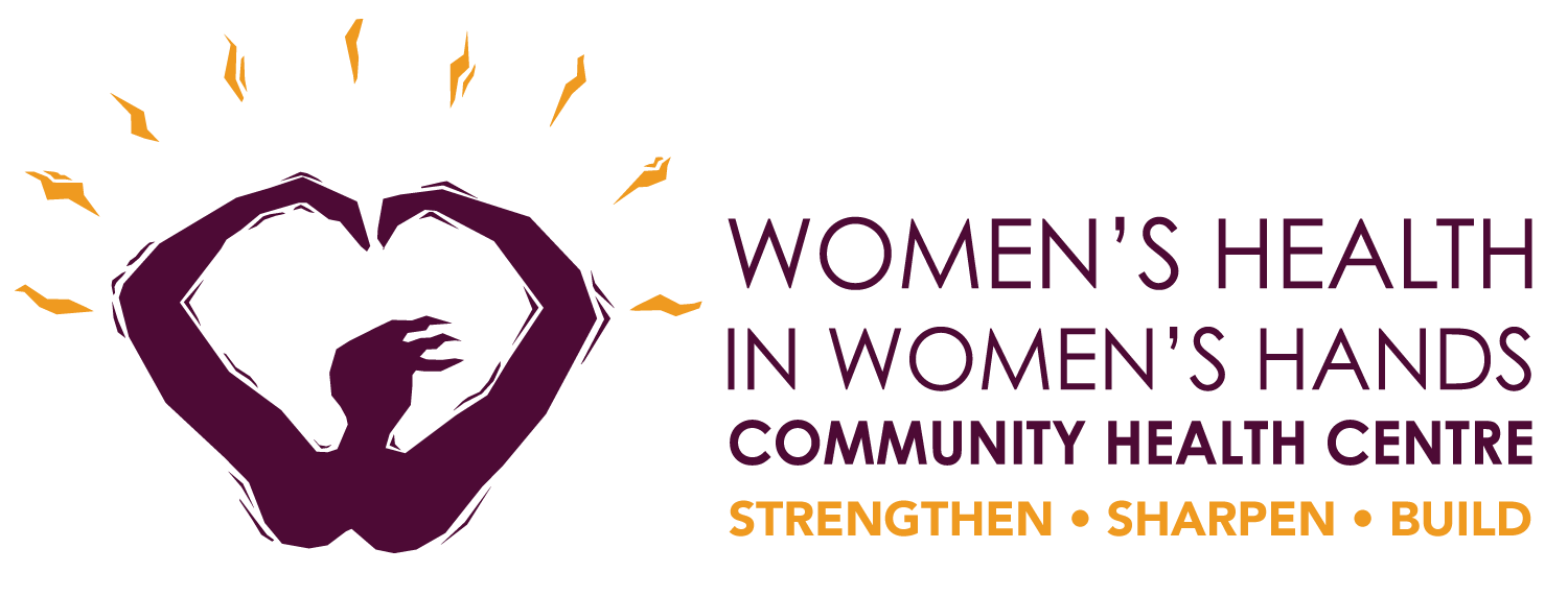 women's health in women's. hands logo